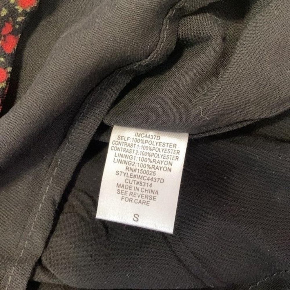 Express Emory Park Floral Midi Dress Size Small - Picture 11 of 11